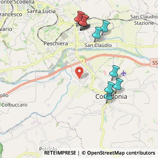 Mappa Contrada Fontelepre, 62014 Corridonia MC, Italia (2.43545)