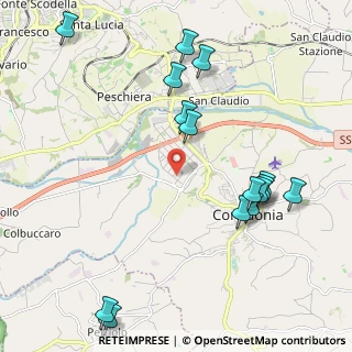 Mappa Contrada Fontelepre, 62014 Corridonia MC, Italia (2.548)