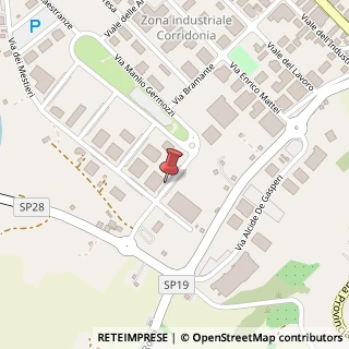 Mappa Via della Tecnologia, 12, 62014 Corridonia, Macerata (Marche)