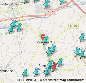 Mappa SP 8, 63811 Sant'Elpidio a Mare FM (2.977)