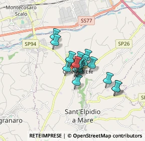 Mappa SP 8, 63811 Sant'Elpidio a Mare FM (0.95333)