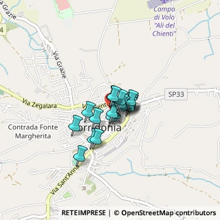 Mappa Via Antonio Mollari, 62014 Corridonia MC, Italia (0.22)