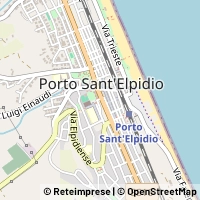 Kort Porto Sant'Elpidio