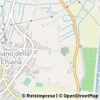 Kaart Foiano della Chiana