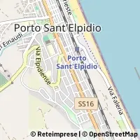 Kort Porto Sant'Elpidio
