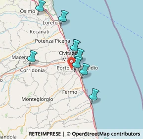 Mappa Strada Provinciale Corvese, 63821 Porto Sant'Elpidio FM, Italia (24.846)