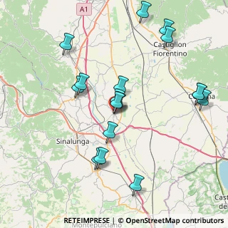 Mappa Viale della Resistenza, 52045 Foiano della Chiana AR, Italia (8.51235)
