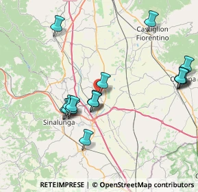 Mappa Viale della Resistenza, 52045 Foiano della Chiana AR, Italia (8.32941)