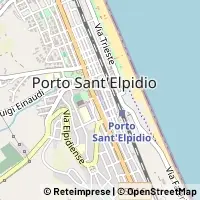 Kaart Porto Sant'Elpidio
