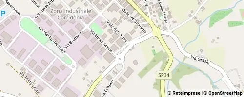 Mappa Corridonia
