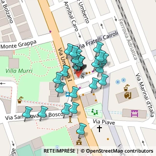 Mappa Piazzale Virgilio, 63821 Porto Sant'Elpidio FM, Italia (0.01852)