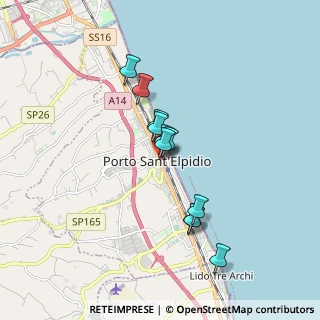Mappa Piazza Giuseppe Garibaldi, 63821 Porto Sant'Elpidio FM, Italia (1.38364)