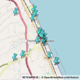 Mappa Via Fratelli Cairoli, 63821 Porto Sant'Elpidio FM, Italia (0.8005)