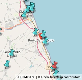 Mappa Via dei Mille, 63821 Porto Sant'Elpidio FM, Italia (6.09167)