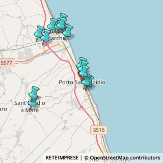 Mappa Via Fratelli Cairoli, 63821 Porto Sant'Elpidio FM, Italia (4.07857)