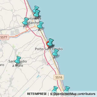 Mappa Via dei Mille, 63821 Porto Sant'Elpidio FM, Italia (4.99182)
