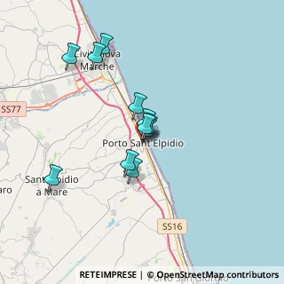 Mappa Via Fratelli Cairoli, 63821 Porto Sant'Elpidio FM, Italia (2.87091)
