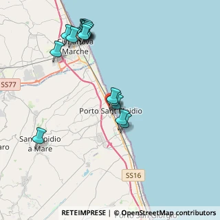 Mappa Via dei Mille, 63821 Porto Sant'Elpidio FM, Italia (4.54118)