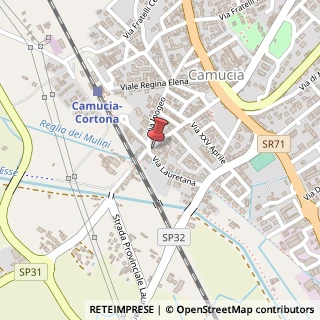 Mappa Via Lauretana, 101, 52044 Cortona, Arezzo (Toscana)