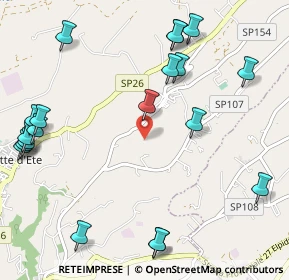 Mappa Strada Cascinare, 63811 Sant'Elpidio a Mare FM, Italia (1.422)