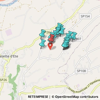 Mappa Strada Cascinare, 63811 Sant'Elpidio a Mare FM, Italia (0.61)