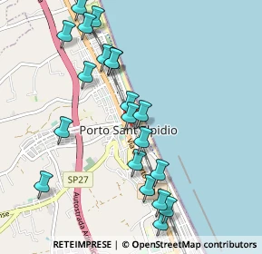Mappa Via Indipendenza, 63821 Porto Sant'Elpidio FM, Italia (1.079)