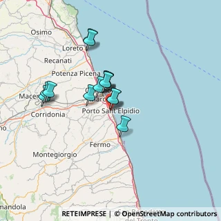 Mappa Via Indipendenza, 63821 Porto Sant'Elpidio FM, Italia (10.95786)