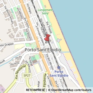 Mappa Via IV Novembre, 4, 63821 Porto Sant'Elpidio, Fermo (Marche)