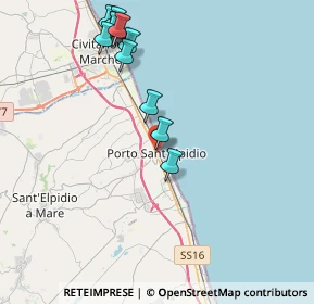 Mappa Via Indipendenza, 63821 Porto Sant'Elpidio FM, Italia (4.42)