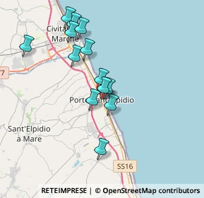 Mappa Via Indipendenza, 63821 Porto Sant'Elpidio FM, Italia (3.41769)
