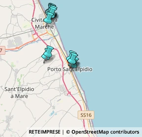 Mappa Via Goffredo Mameli, 63821 Porto Sant'Elpidio FM, Italia (4.07)