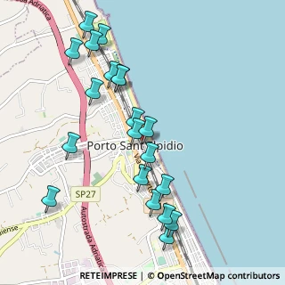 Mappa Via Goffredo Mameli, 63821 Porto Sant'Elpidio FM, Italia (1.102)