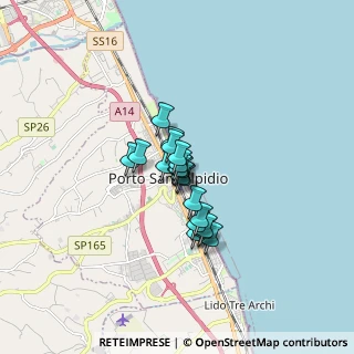 Mappa Via Goffredo Mameli, 63821 Porto Sant'Elpidio FM, Italia (0.939)