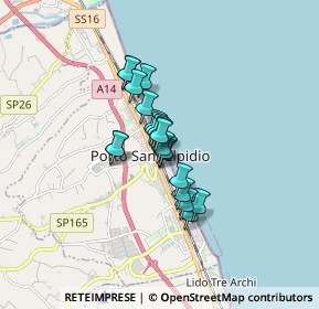 Mappa Via Goffredo Mameli, 63821 Porto Sant'Elpidio FM, Italia (1.026)