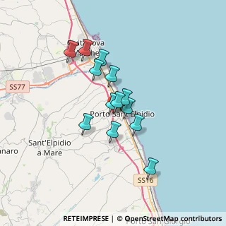 Mappa Via Malacaria, 63821 Porto Sant'Elpidio FM, Italia (2.64154)