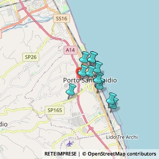 Mappa Via Malacaria, 63821 Porto Sant'Elpidio FM, Italia (1.11455)