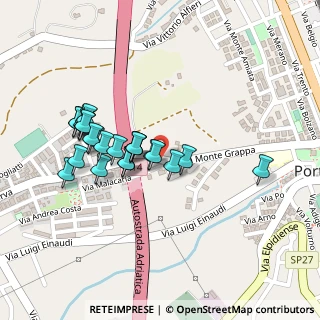 Mappa Via Malacaria, 63821 Porto Sant'Elpidio FM, Italia (0.21167)