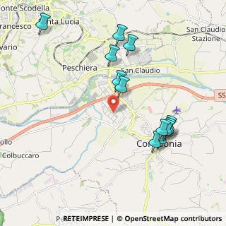 Mappa Piazzale Manlio Germozzi, 62014 Corridonia MC, Italia (2.15167)