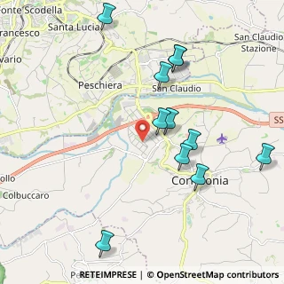 Mappa Piazzale Manlio Germozzi, 62014 Corridonia MC, Italia (2.20909)
