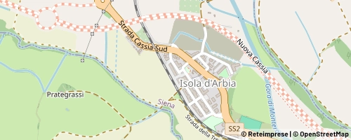 Mappa Siena
