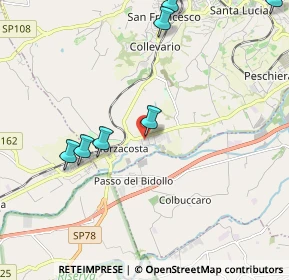 Mappa Via Martin Luther King, 62100 Sforzacosta MC, Italia (3.34167)