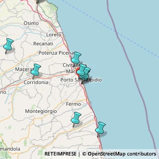 Mappa Via Malacaria, 63821 Porto Sant'Elpidio FM, Italia (19.67)