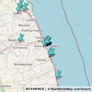 Mappa Unnamed Road, 63821 Porto Sant'Elpidio FM, Italia (12.20357)
