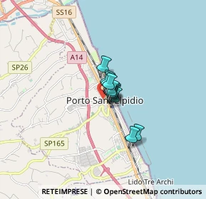 Mappa Unnamed Road, 63821 Porto Sant'Elpidio FM, Italia (0.67364)