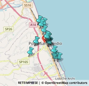 Mappa Unnamed Road, 63821 Porto Sant'Elpidio FM, Italia (0.9995)