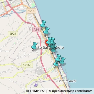 Mappa Unnamed Road, 63821 Porto Sant'Elpidio FM, Italia (1.13909)