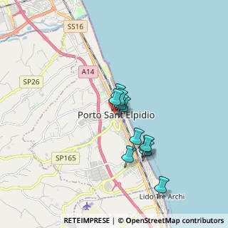 Mappa Unnamed Road, 63821 Porto Sant'Elpidio FM, Italia (1.34364)