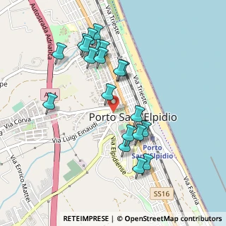 Mappa Unnamed Road, 63821 Porto Sant'Elpidio FM, Italia (0.5)