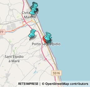 Mappa Unnamed Road, 63821 Porto Sant'Elpidio FM, Italia (3.962)
