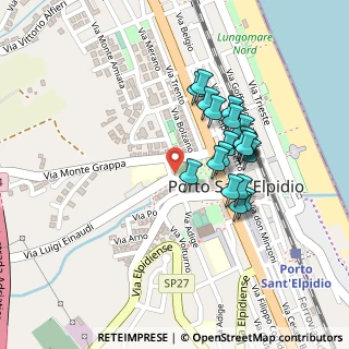 Mappa Unnamed Road, 63821 Porto Sant'Elpidio FM, Italia (0.1955)